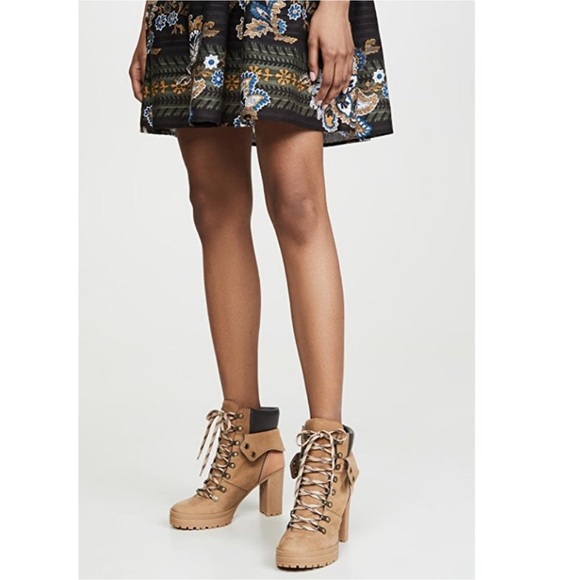 See by Chloé Eileen High-Heel Platform Hiking Booties - Picture 2 of 10